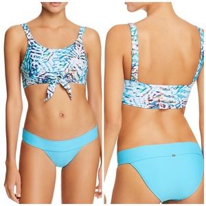PilyQ Bikini Top Knotted Crop